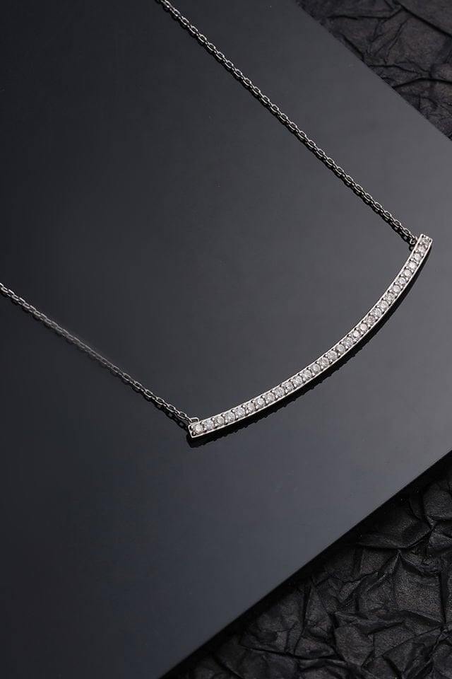 MOOM MÜCEVHERAT 14 Ayar Pırlanta Suyolu Kolye