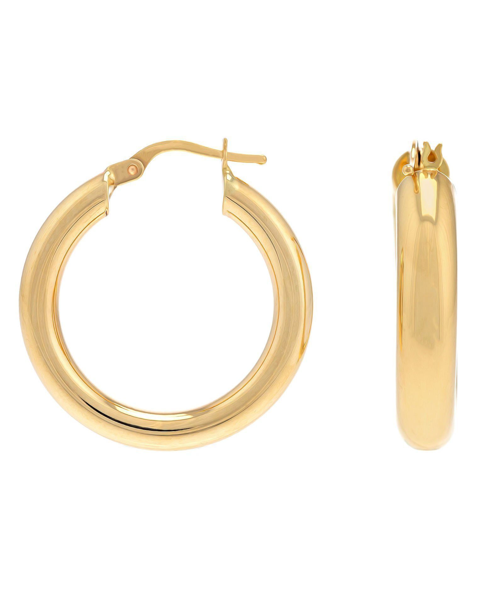 Moom Mücevherat Kadın 14 Ayar Altın Halka Küpe