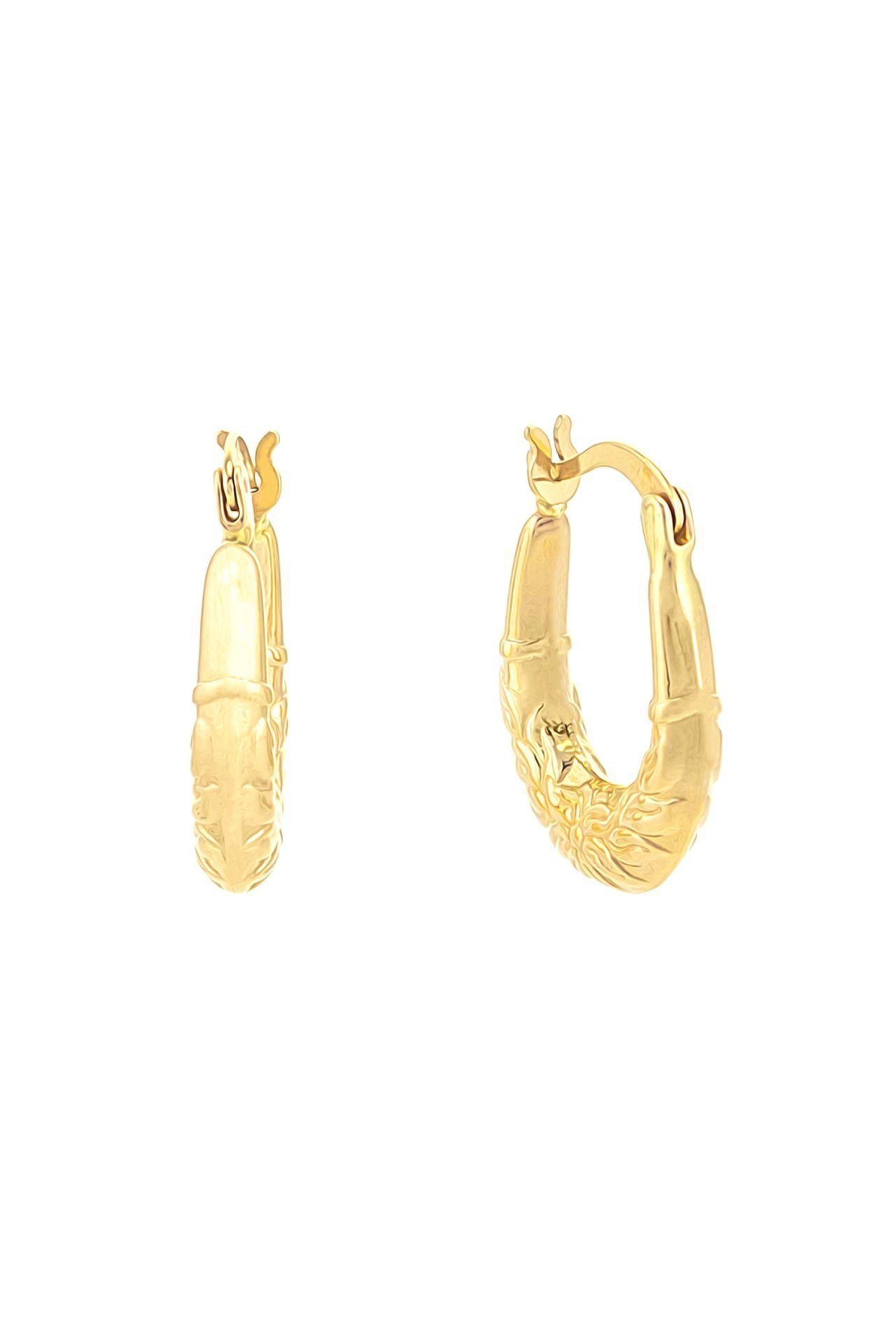 Moom Mücevherat Kadın 14 Ayar Altın Küpe Günlük