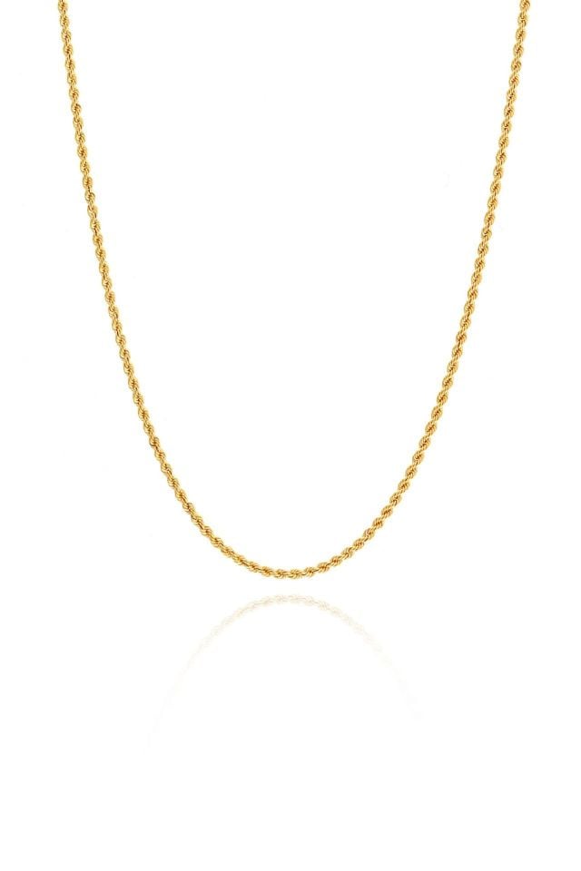 Moom Mücevherat 60 cm Kadın 14 Ayar Altın Halat Zincir