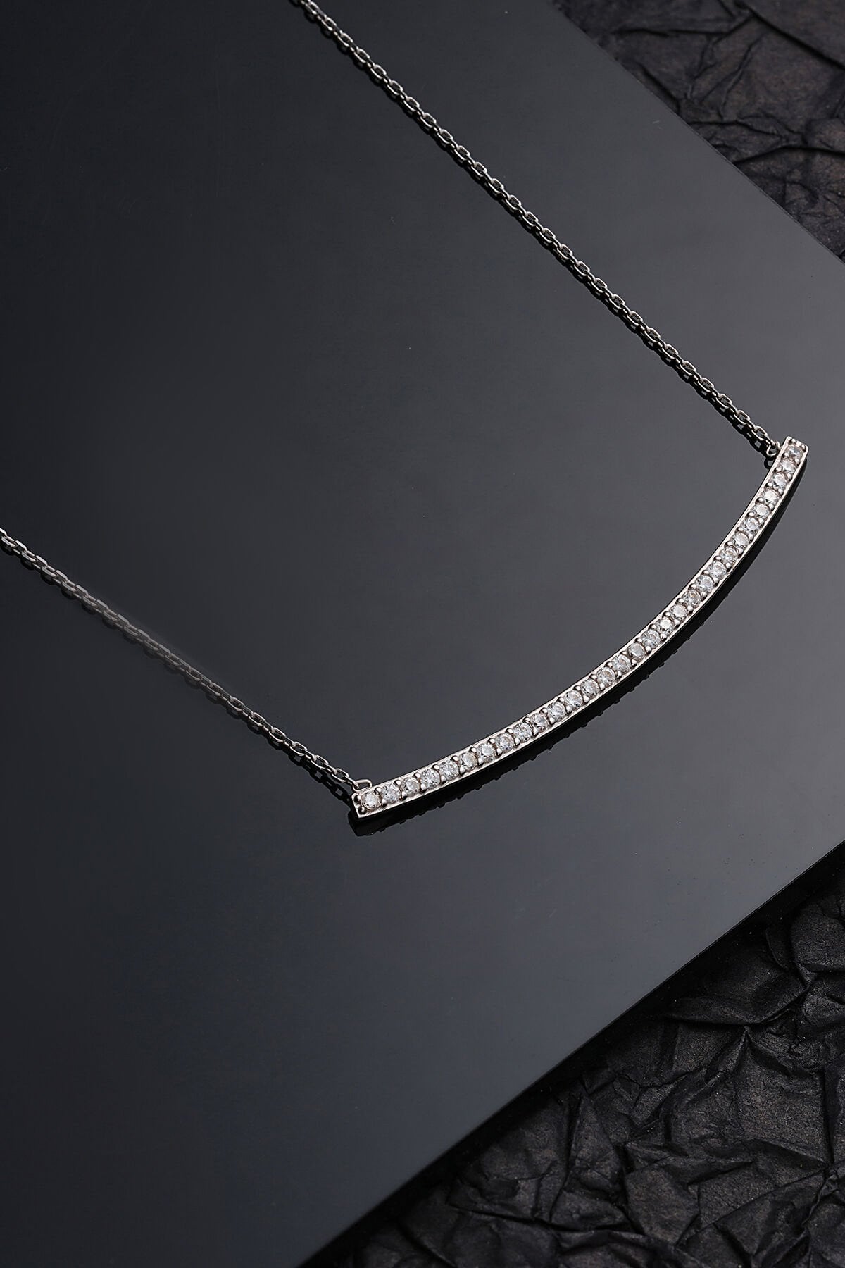 14 Ayar Pırlanta Suyolu Kolye