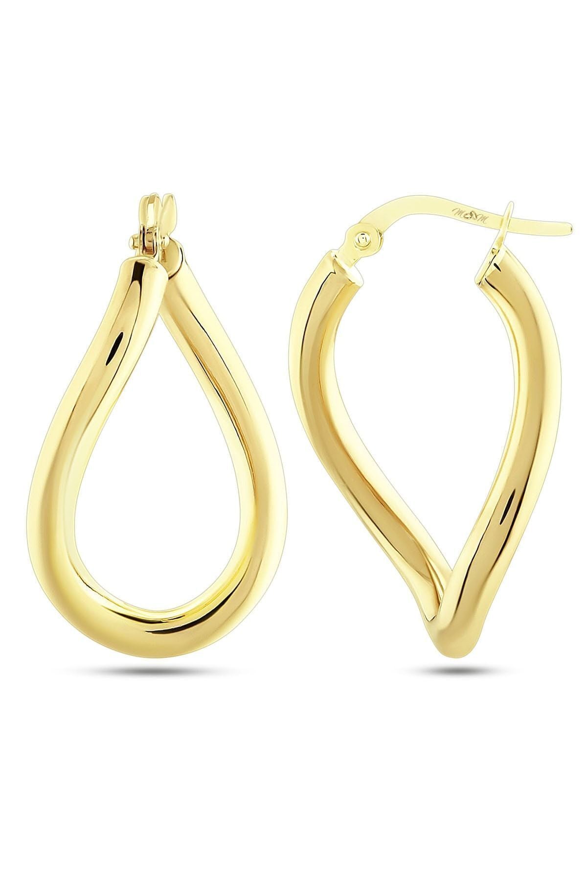 Kadın 14 Ayar Altın Fantezi Küpe