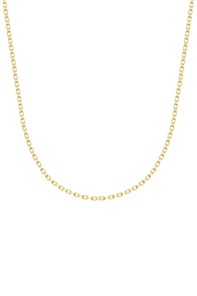 Moom Mücevherat Kadın minimalize 14 Ayar Altın Forse Zincir