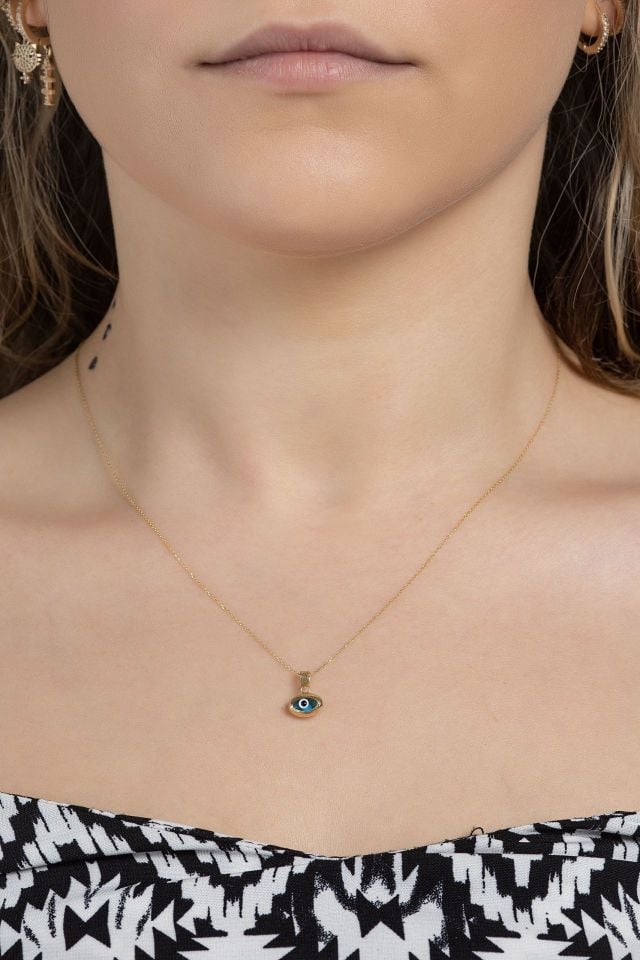 Moom Mücevherat Kadın NAZAR Göz Kolye