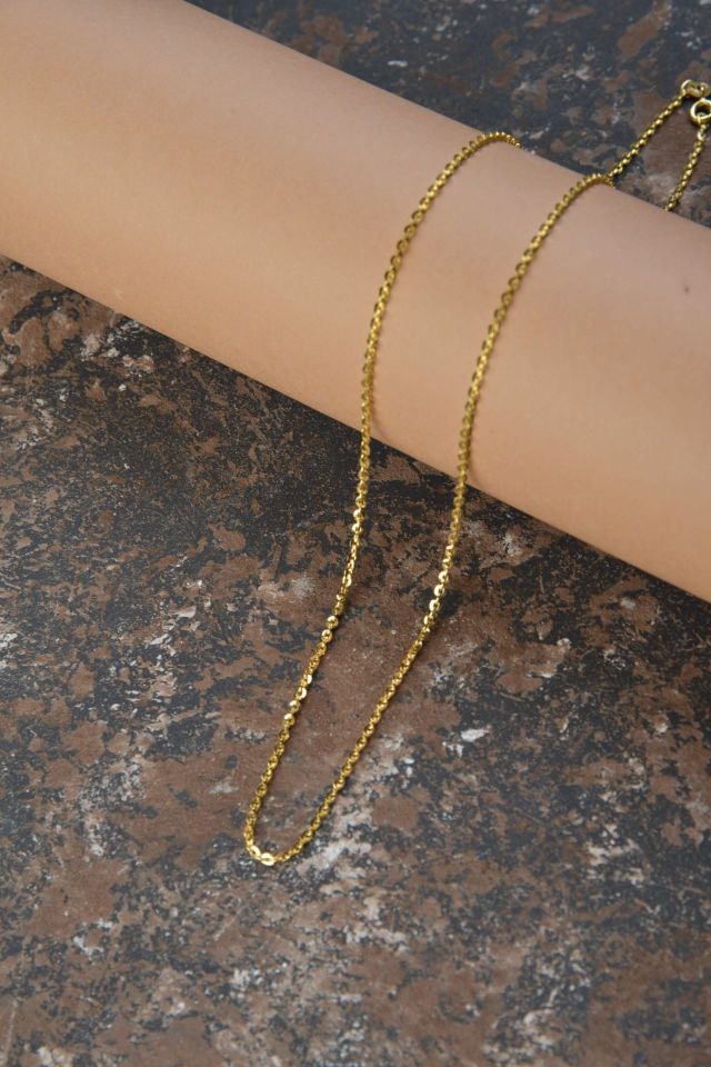 Moom Mücevherat Kadın 14 Ayar Altın İtalyan Zincir