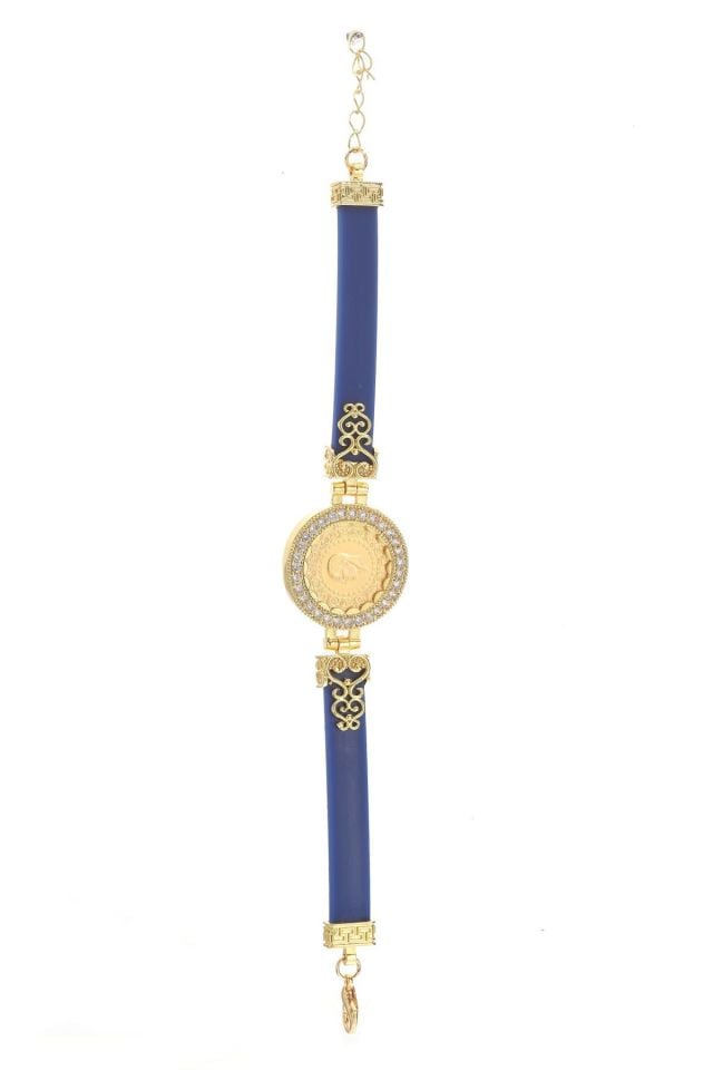 Moom Mücevherat Kadın Yeni Tarihli 22 Ayar Çeyrek Altın Bileklik