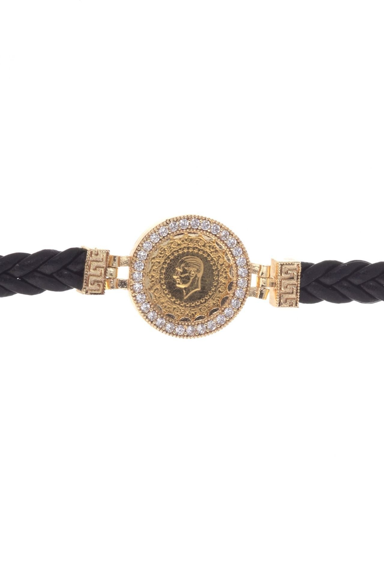 Moom Mücevherat Kadın Yeni Tarihli 22 Ayar Çeyrek Altın Bileklik