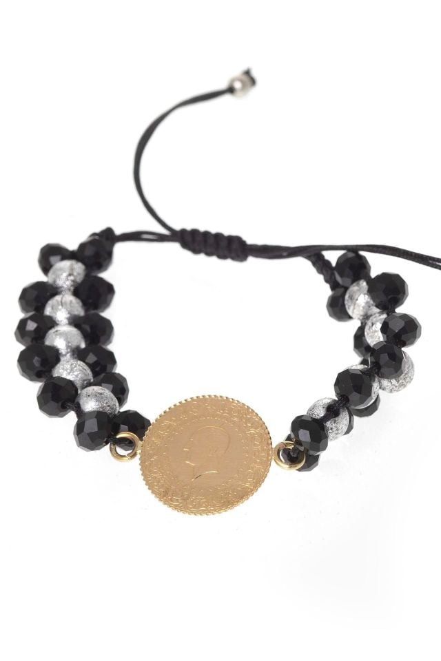 Moom Mücevherat Kadın Yeni Tarihli 22 Ayar Çeyrek Altın Bileklik