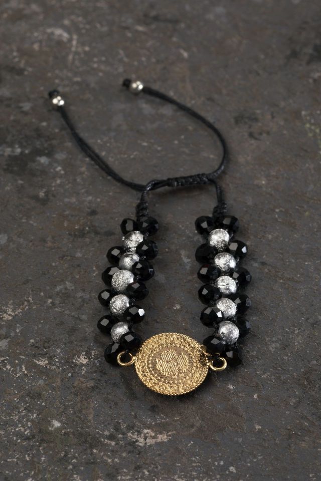 Moom Mücevherat Kadın Yeni Tarihli 22 Ayar Çeyrek Altın Bileklik