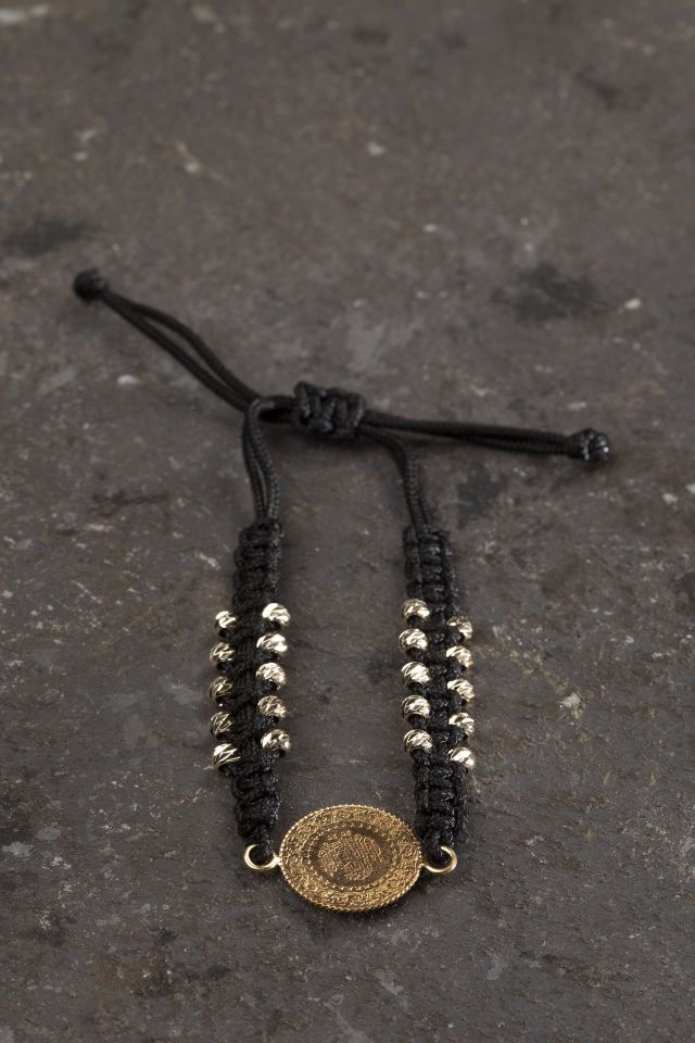 Moom Mücevherat Kadın Yeni Tarihli 22 Ayar Çeyrek Altın Bileklik