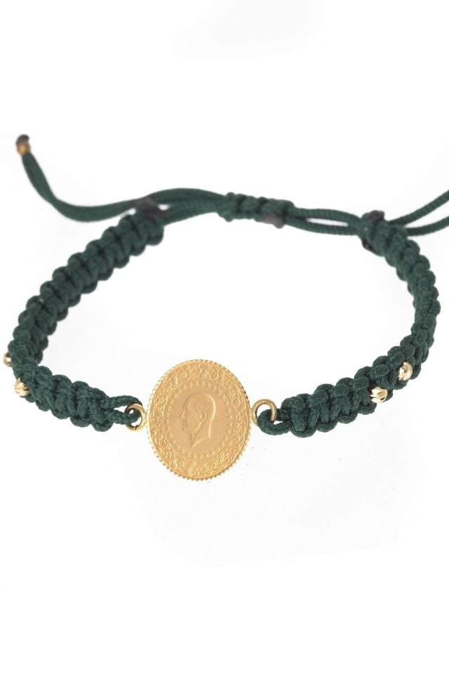 Moom Mücevherat Kadın Yeni Tarihli 22 Ayar Çeyrek Altın Bileklik