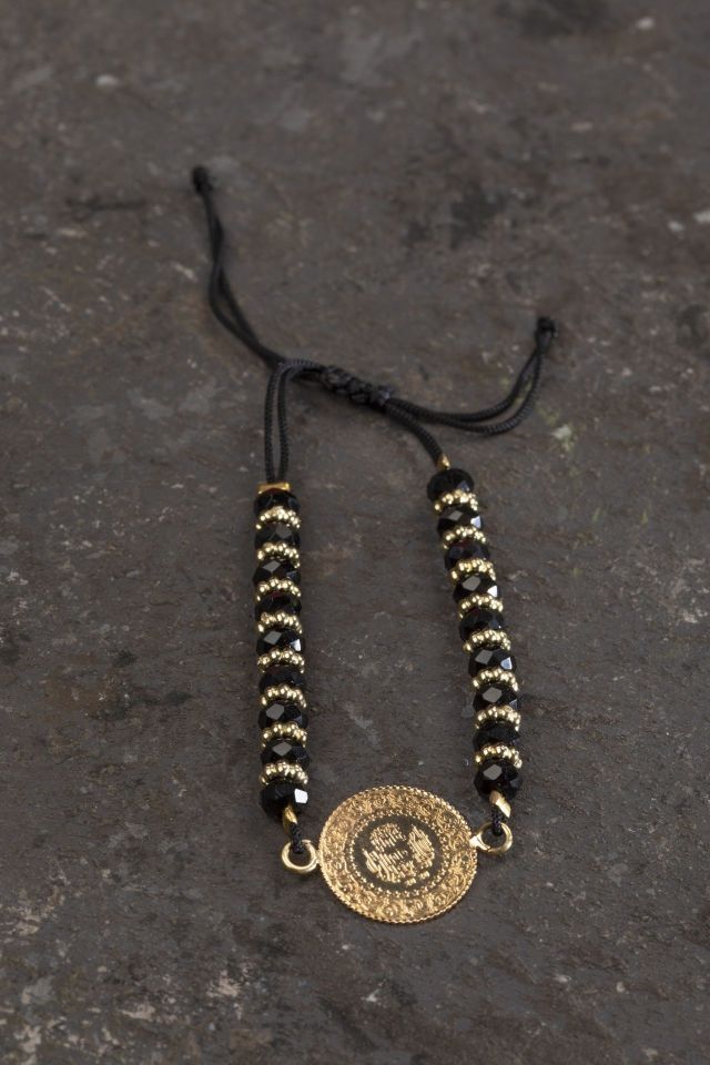 Moom Mücevherat Kadın Yeni Tarihli 22 Ayar Çeyrek Altın Bileklik