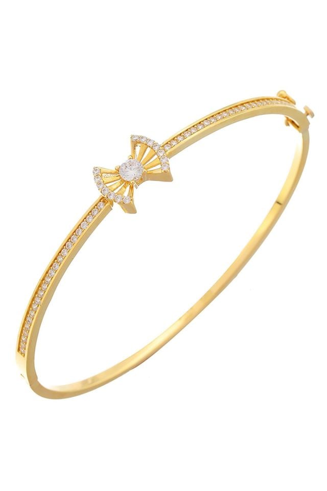 Moom Mücevherat Kadın 14 Ayar Altın Kelebek Su Yolu Kelepçe