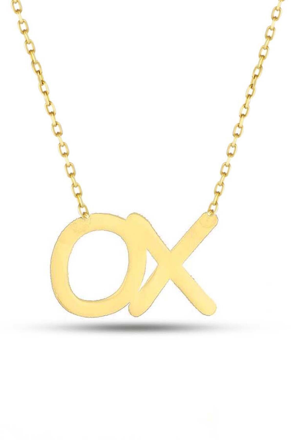 Kadın Mini Ox Altın Kolye 14 Ayar
